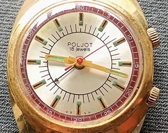 POLJOT-signaalmelder trilt 1 MChZ, SIGNAAL horloge USSR