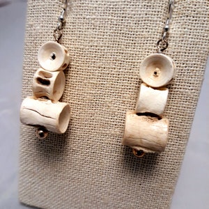Shark Vertebrate Sterling Silver Dangles