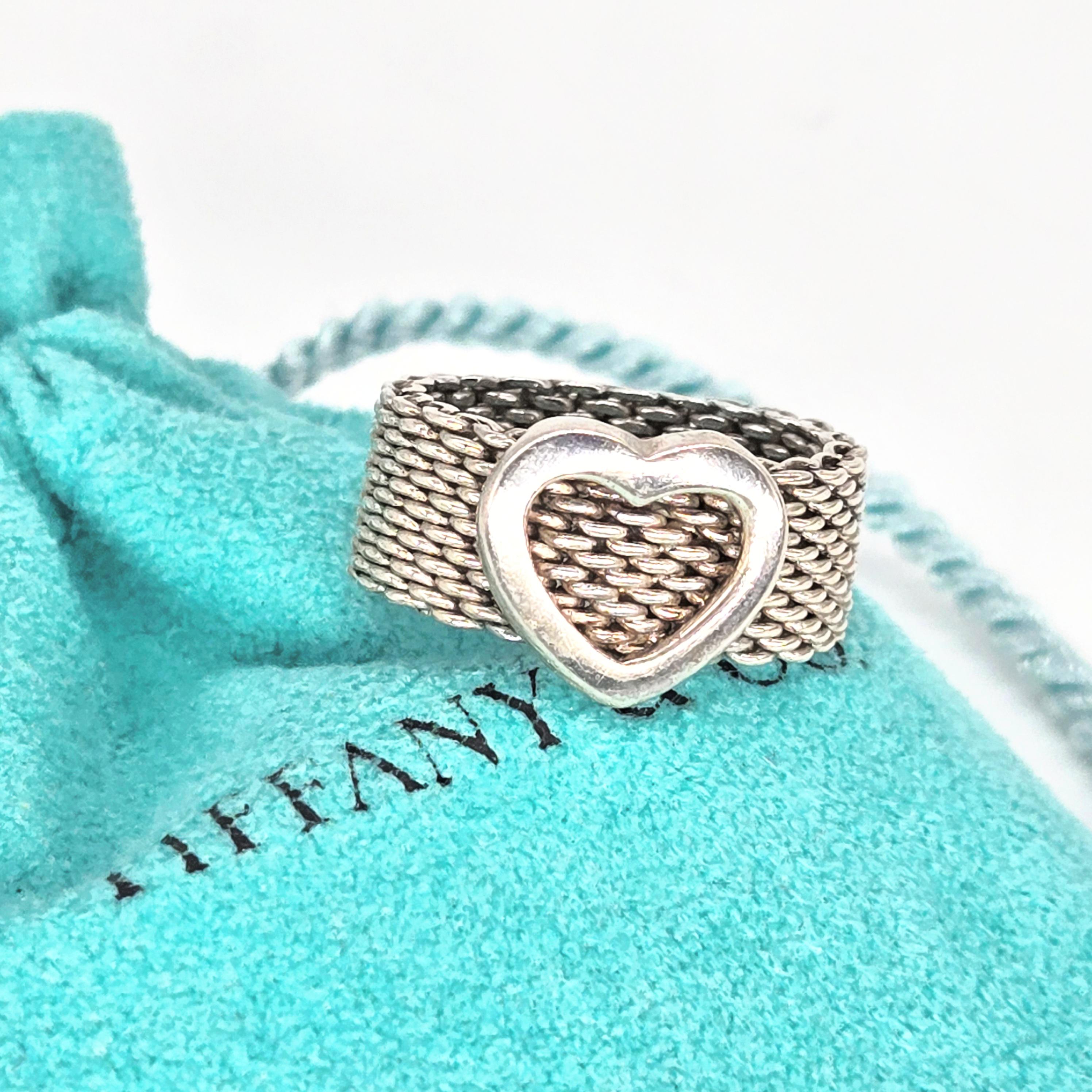 Tiffanys and co mesh ring - Etsy 日本