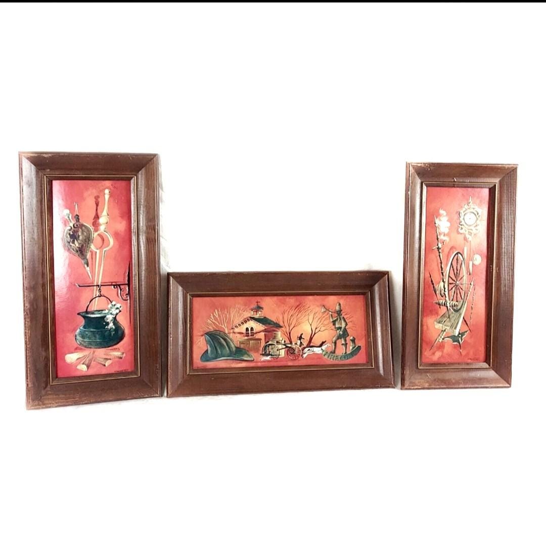 Frans van LamsweerdeThe Tournament リトグラフ 1969 Mid Century Modern Windsor Art Product 'the Tournament' by