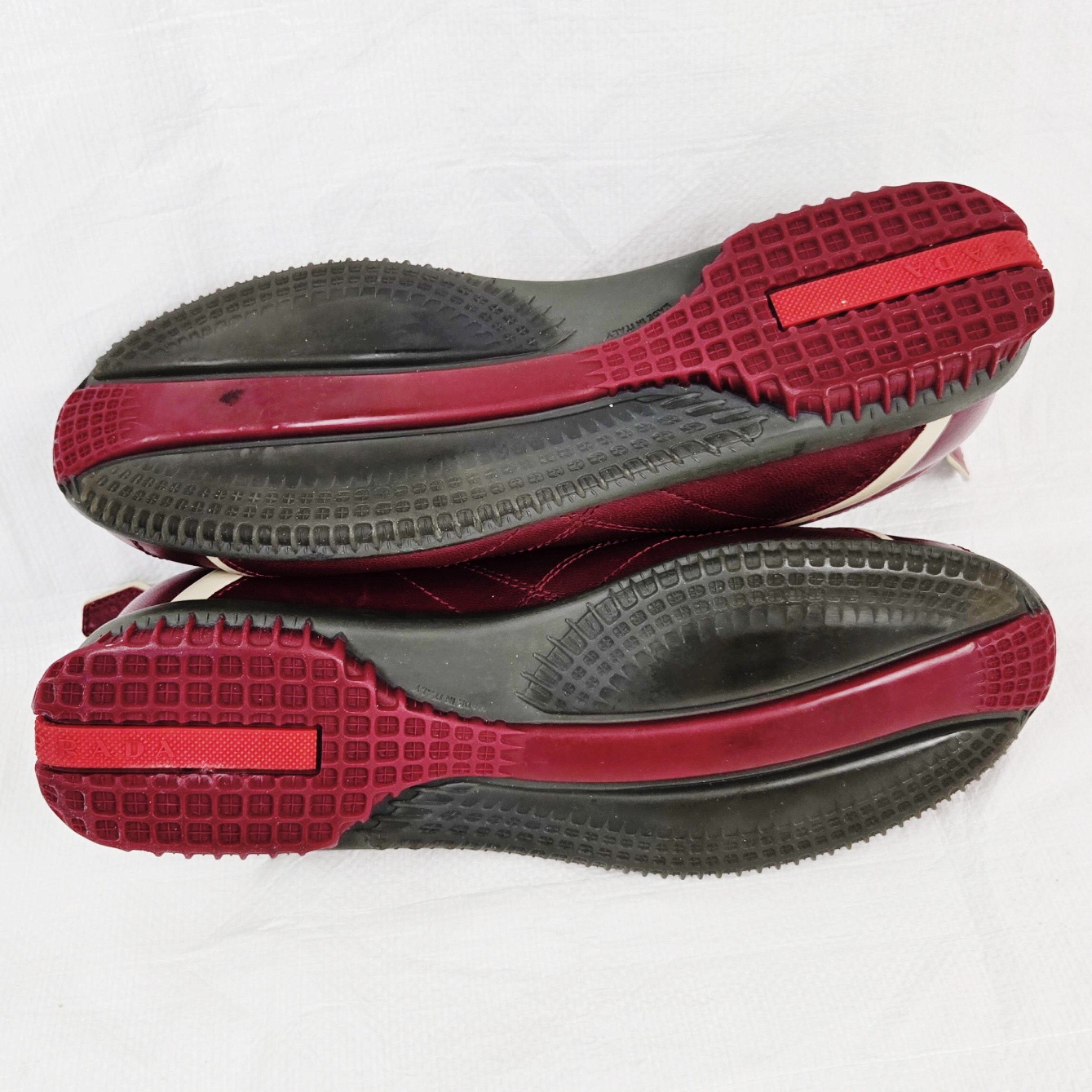 Y2K Prada Trainers, Women's Size 36, Italy Italian, Red