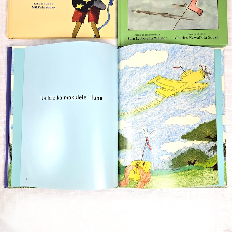 Y2K Hawaiian Language Children's Early Reading Book Set, Lot 4, Vintage ...