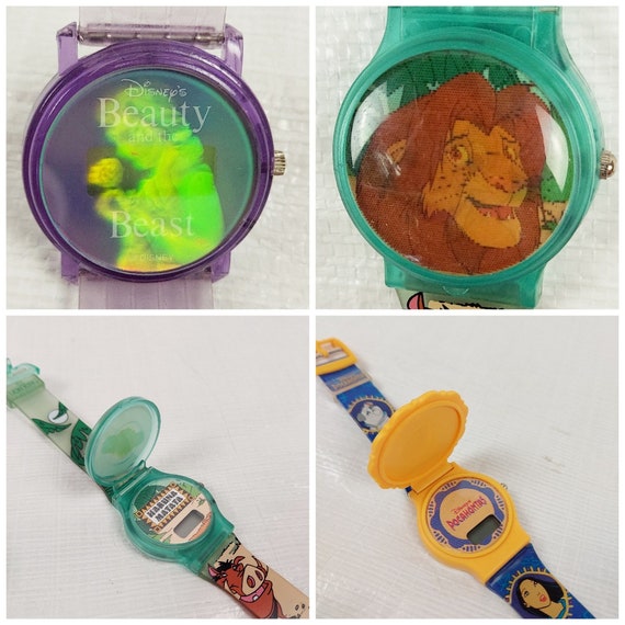 Vintage Disney Kids Wristwatches, Lot 5, Lion Kin… - image 3