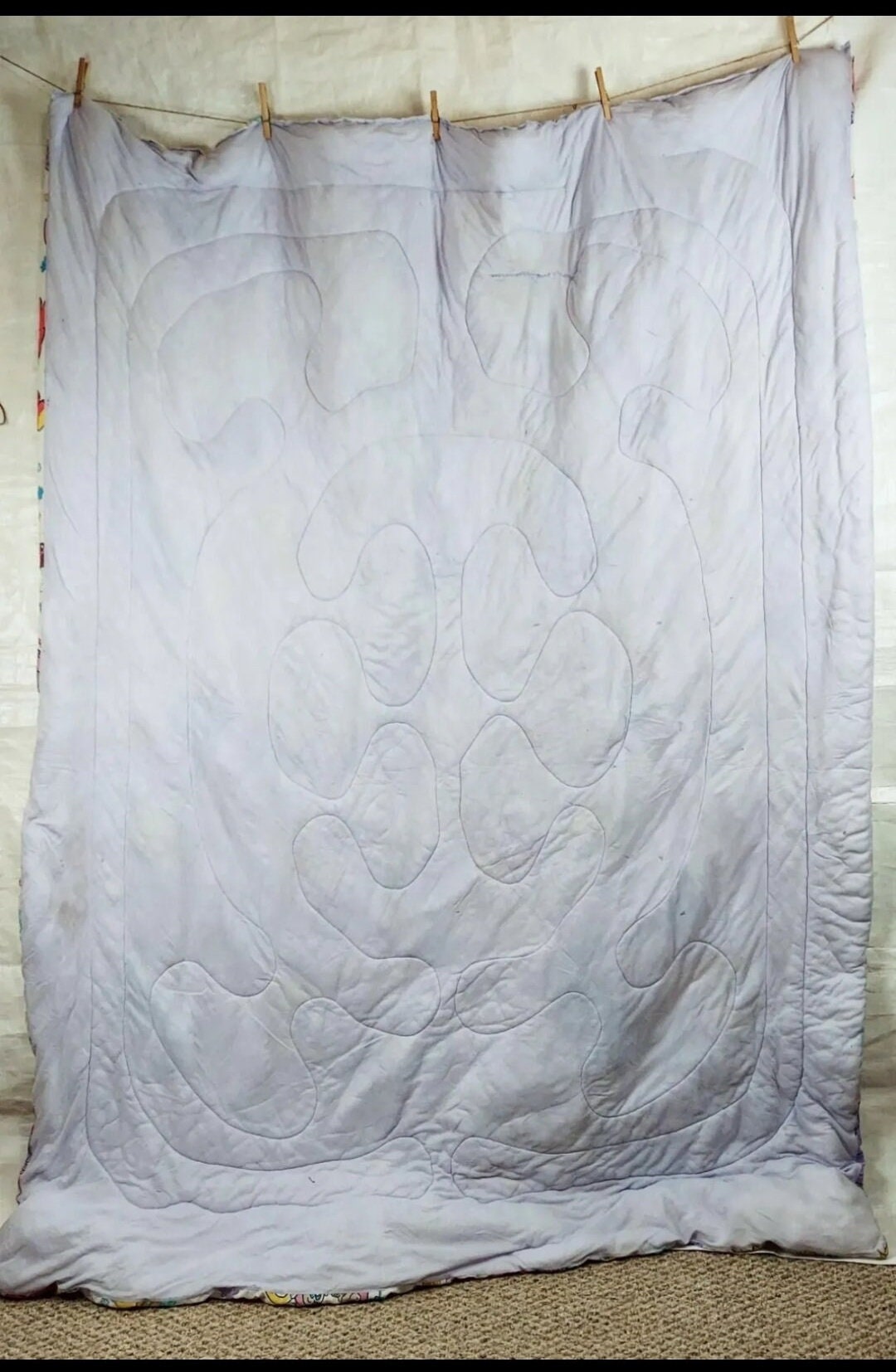 1980s Wuzzles Comforter Blanket, Disney, Vintage Children's