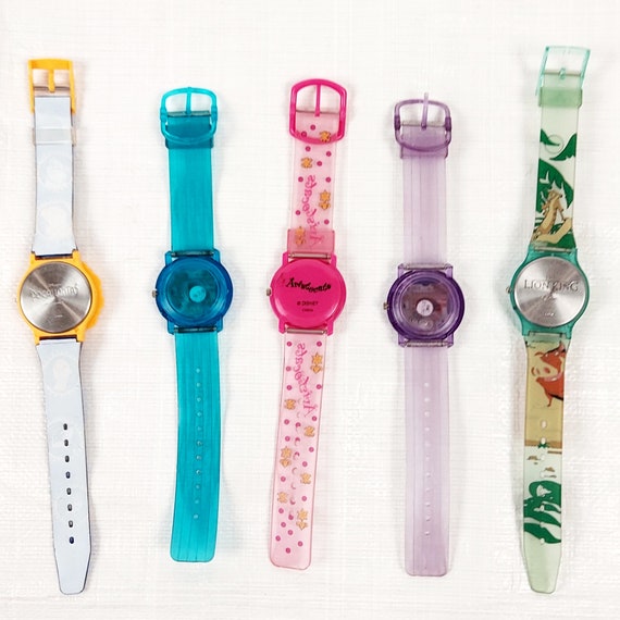 Vintage Disney Kids Wristwatches, Lot 5, Lion Kin… - image 2