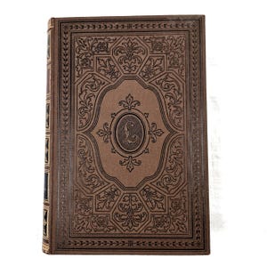1800s Lessigs Werke Hardcover Book, Vintage Antique German Antiquities Germany, Home Library Literature