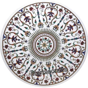 Marmor EsstischPlatte mit aufwendiger Arbeit Elegant Look | Etsy