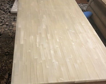 White Selenite Table Top | Luxury Epoxy Hallway Sofa Table | Custom Selenite Slab for Modern Kitchen Decor | Brick Design Dining Table Top