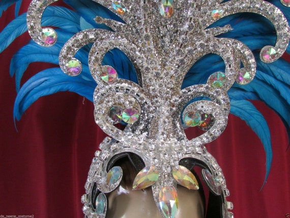 DaNeeNa H1862 Queen of Hawk Showgirl Pageant Dancer Feather Headdress