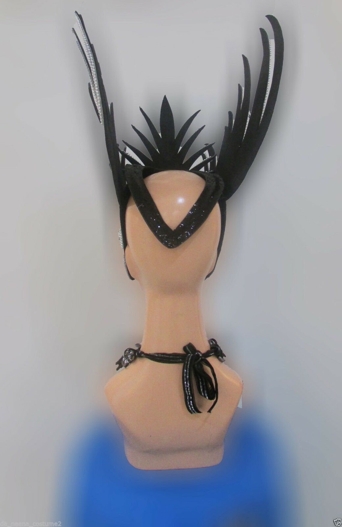 Da Neena H178 Mask Bird of Paradise Showgirl Pageant Headdress | Etsy
