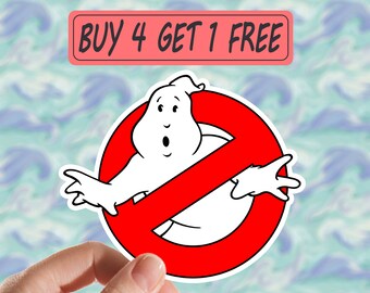 Ghost Busters Ghost Sticker for skateboard luggage laptop tumblers