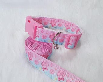 Collar Candy Shoppe - Gargantilla Kawaii Petplay, ropa para festivales del orgullo
