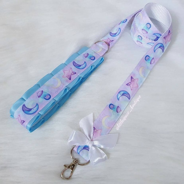 The Pastel Crybaby Petplay Puppy Kitten Leash, Lead with Optional Matching Collar