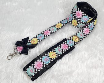 Correa de corazón de caramelo con collar a juego opcional - Gargantilla Kawaii Petplay, ropa para festivales del orgullo