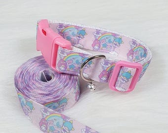 Collar de estrella arcoíris de ensueño - Gargantilla Kawaii Petplay, ropa para festivales del orgullo