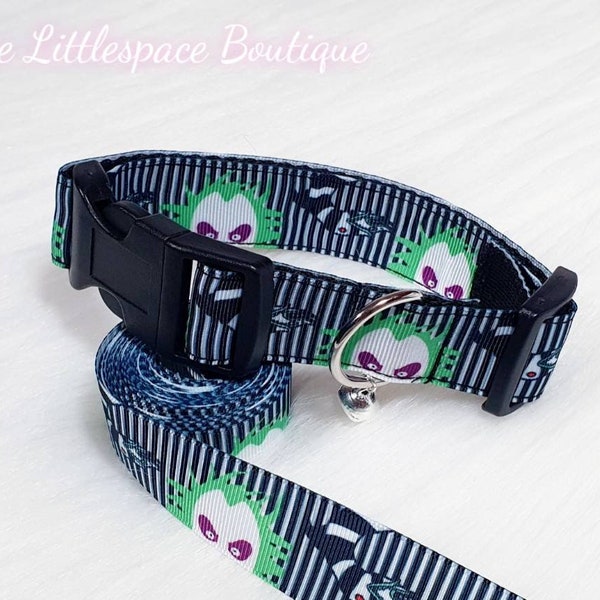 The Beetlejuice Petplay Puppy Kitten Collar