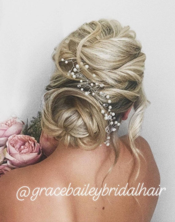 Bridal Hair Accessories Bridal Hair Vine Bridal Hair Piece Etsy
