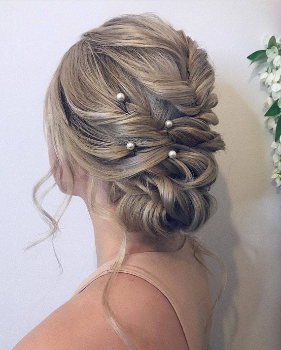 etsy bridesmaid hair accessories