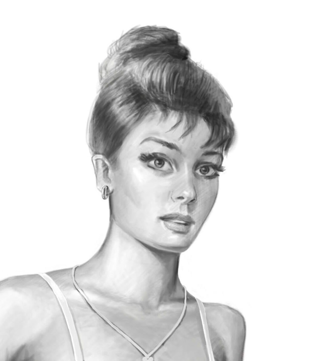 Custom Portrait Pencil Sketch From Photo Pencil Drawing Pencil Etsy