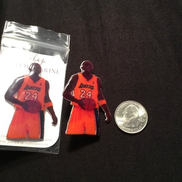 Kobe Bryant Acrylic Lapel/Hat Pin