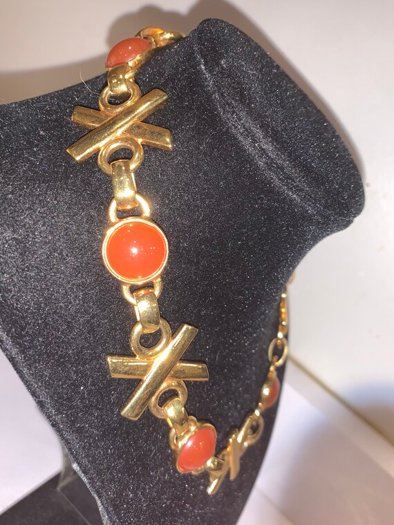 Beautiful vintage Ben Amun choker necklace. It ha… - image 3