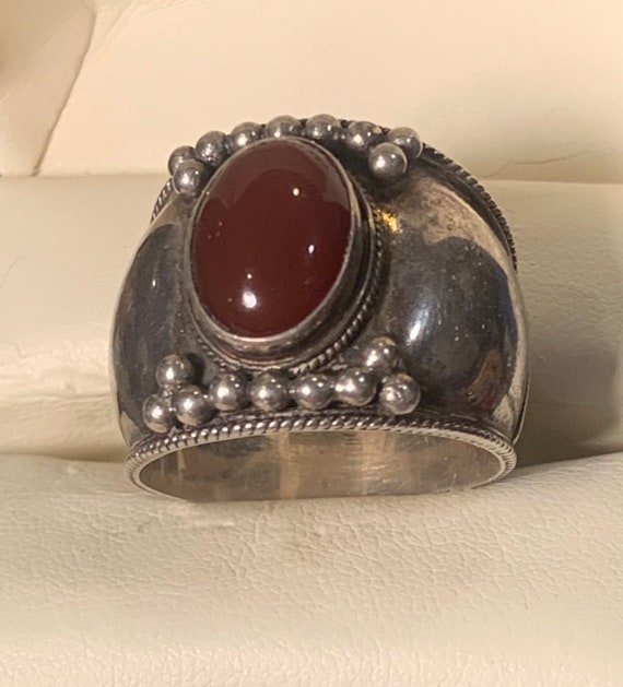 Handmade in western America, Native American ring 