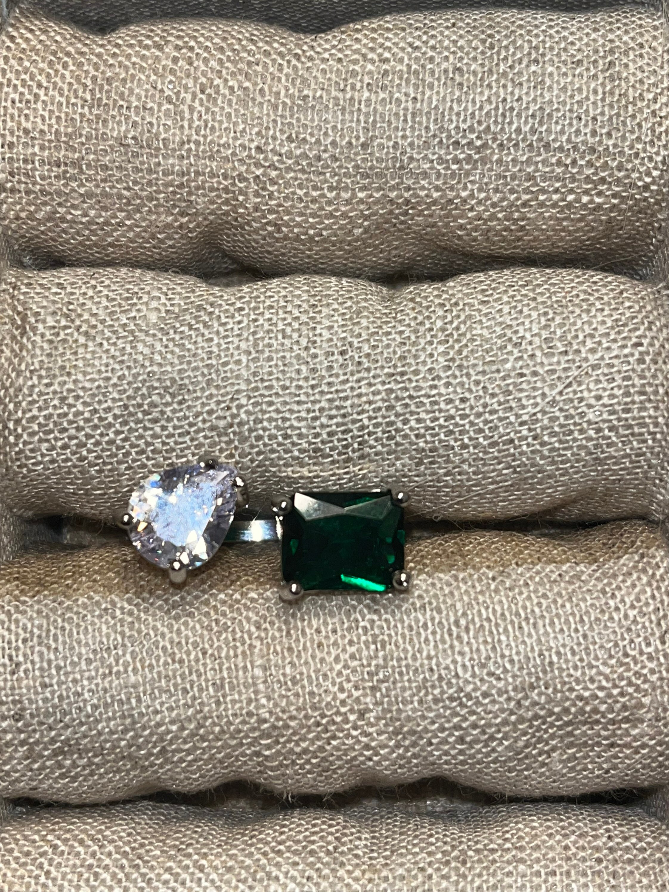 Jackie Kennedys First Lady Engagement Ring to JFK. Emerald Etsy