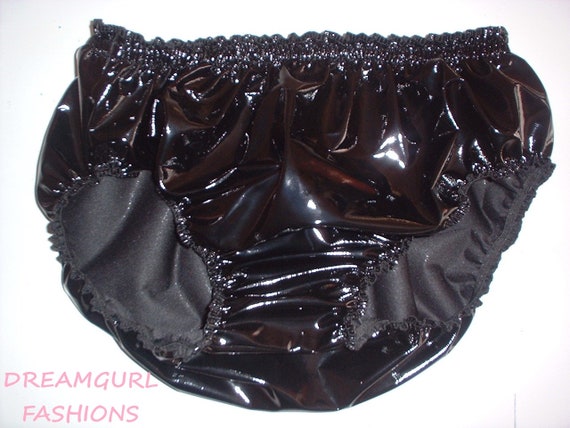 UNISEX PVC MAID KNICKERS TV SISSY LOLITA COSPLAY