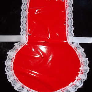 pvc maids pinny long  tv sissy lolita uniform