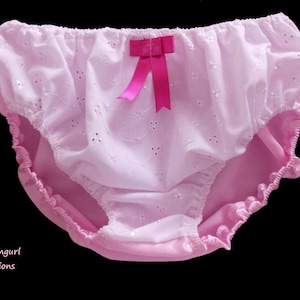 Satin B ANGLAIS panties tv sissy lolita cosplay