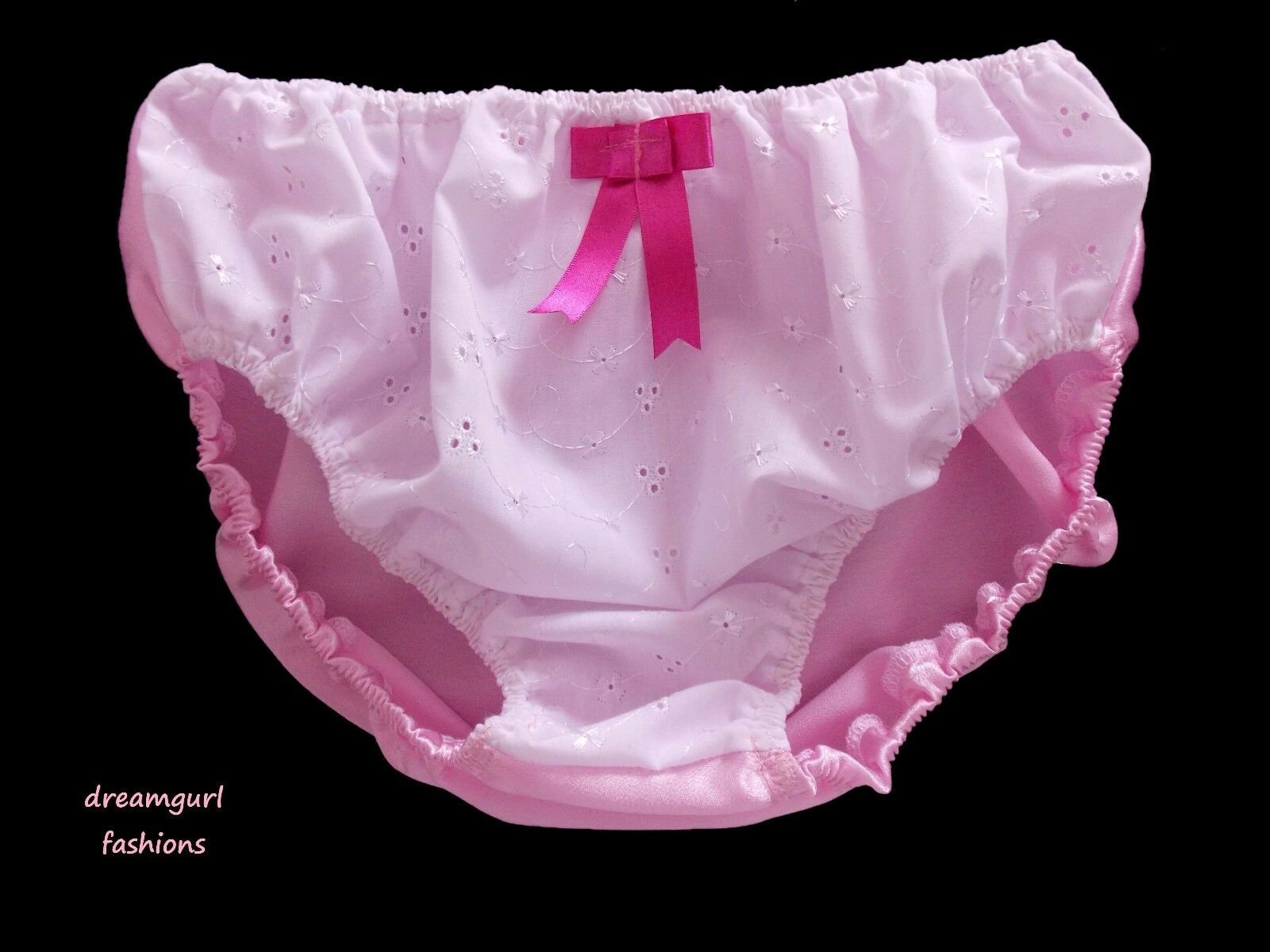 Satin B ANGLAIS Panties Tv Sissy Lolita Cosplay Etsy