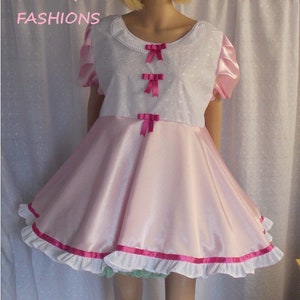Unisex shor B ANGLAIS front dress  Fancy dress sissy lolita cosplay