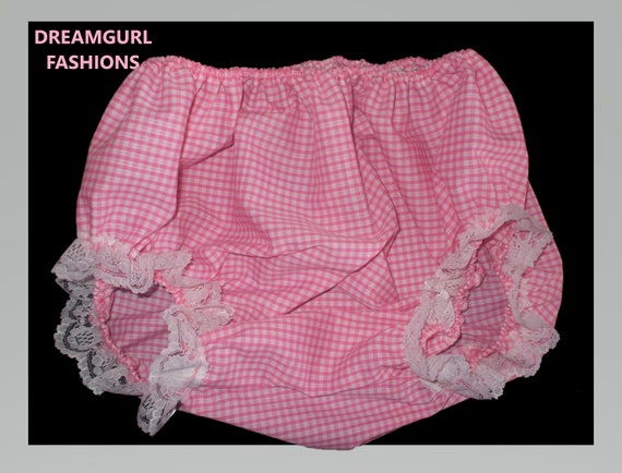 Gingham Laced Legs Maid Panties Knickers Tv Sissy Lolita Cosplay -   Sweden