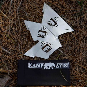 Kamp Ayısı® Barista Dripper™ Filter Coffee Distiller: Collapsible Stainless Metal Coffee Brewing Attachment