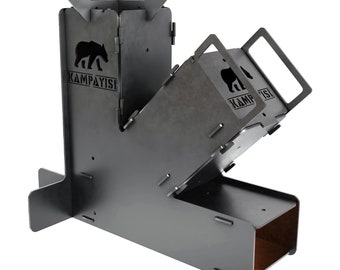 Kamp Ayisi NordiFyr Rocket Stove Foldable Camping Stove