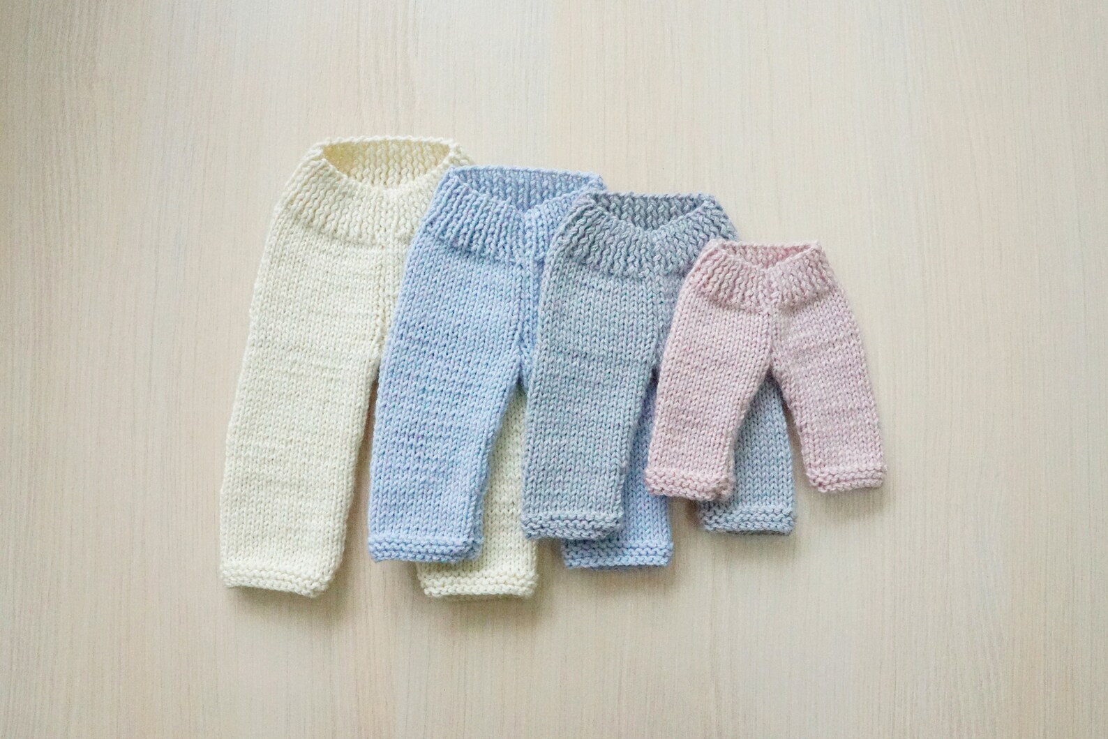 Baby doll clothes pants for dolls hand knit fit 1118 inch Etsy