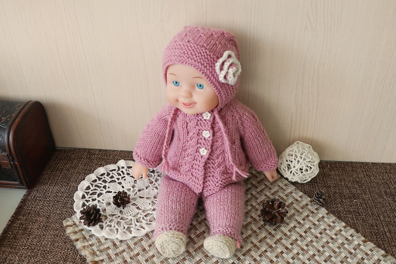 Baby Doll Clothes Set Fit 1018 Inch 2546 Cm Doll Dusty Etsy
