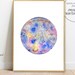 Printable Sun Wall Art Sun Watercolor Space Illustration - Etsy