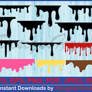 Dripping Borders svg, Dripping SVG, Paint Drip svg, Blood svg, Dripping Borders Cut Files | Svg, Eps, Png, Dxf, Pdf, Jpg, AI