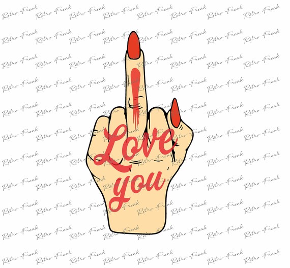 middle finger png sublimation designs download png sublimation etsy etsy