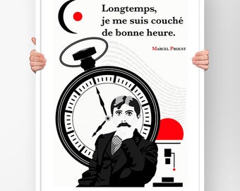 Proust Poster Etsy France