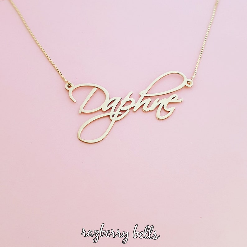 order name necklace
