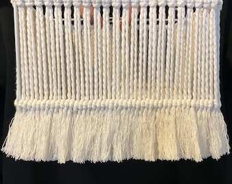 Cotton cord boho lampshade