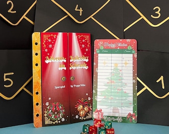 Vorverkauf! Der Adventskalender im Schrank | plus 5 Türchen mit unabhängigen Challenges zum Sparen | verschiedene Themen | PeppaWho