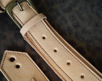Clasic leather guitar strap
