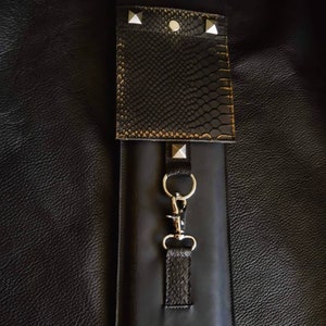 leather sticksbag