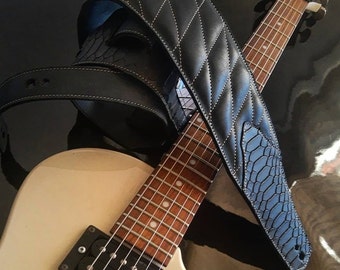 Padded guitar strap