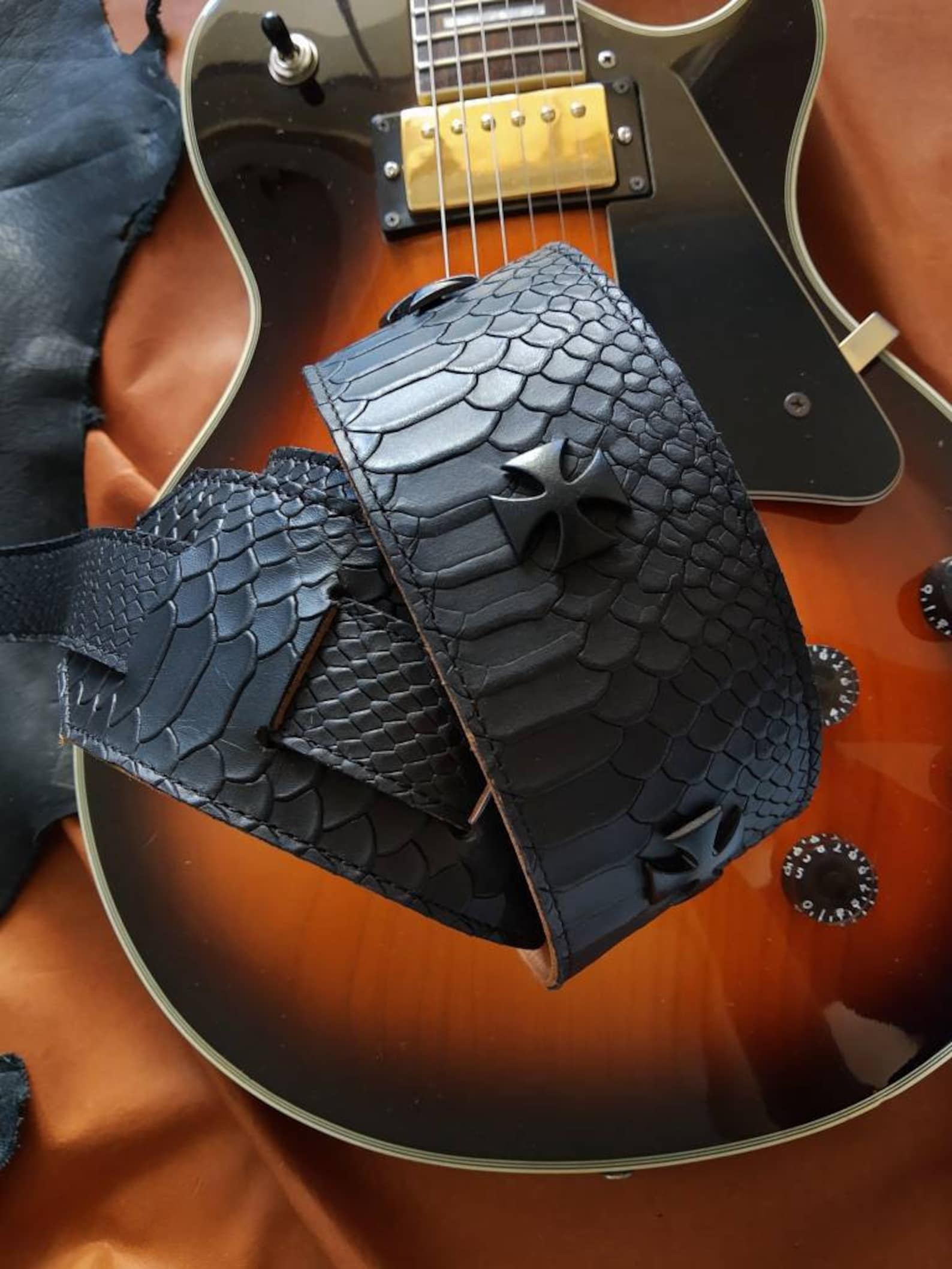 Amazing Custom Guitar Strap/ guitar strap/ boutique real Etsy