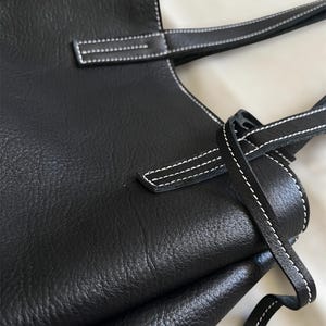Shopper Bag de cuero cartera