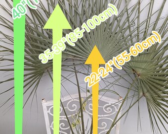 Di seta Foglie di Palma Decorazioni di Plastica Banana Grande Tropicale Artifici